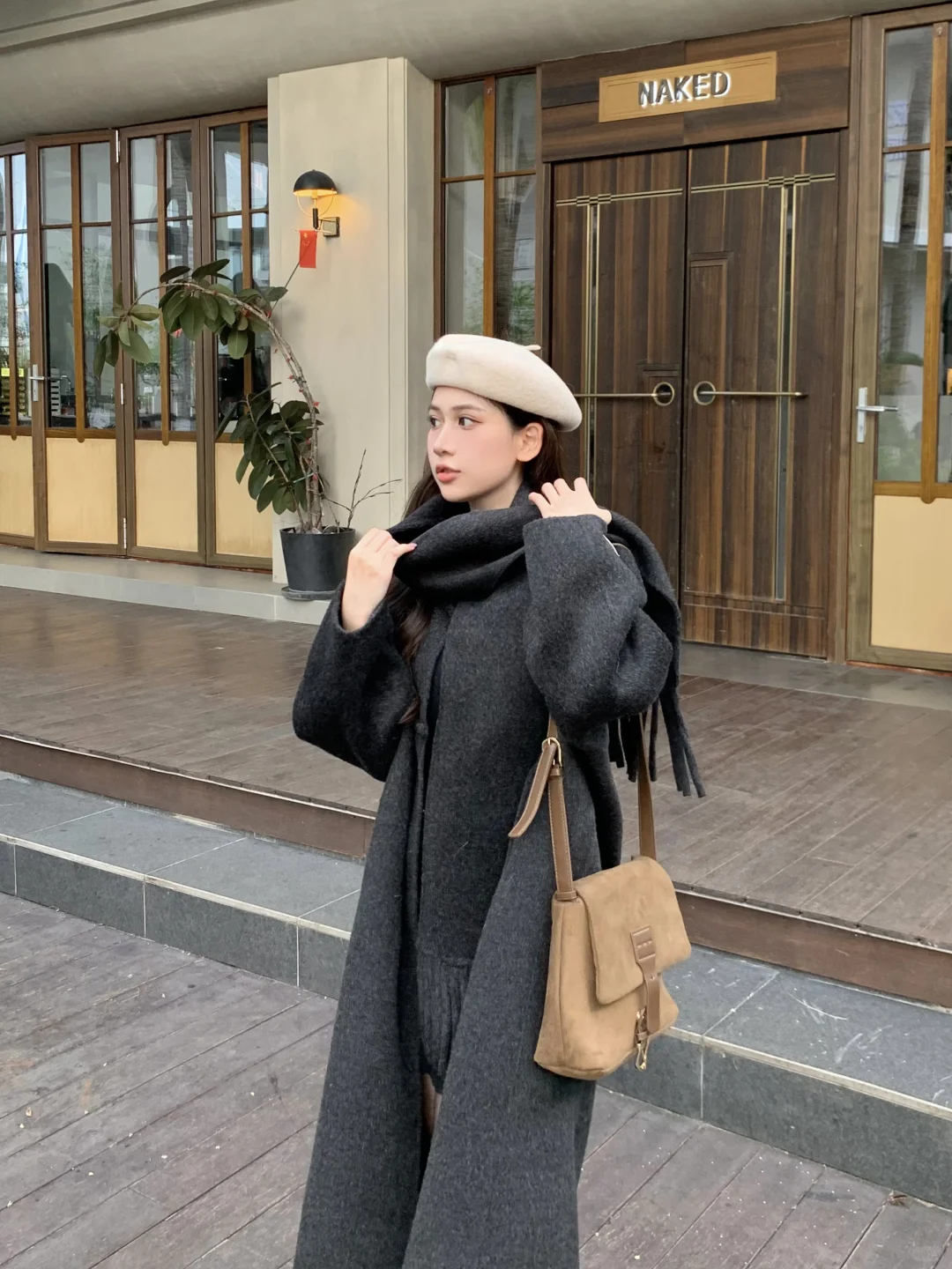 🍂秋冬和大衣就是zui配的～