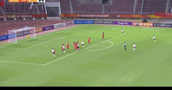 比赛第24分钟日本U20女足再进一球，以2：0比分领先中国女足，看来今天中国U2