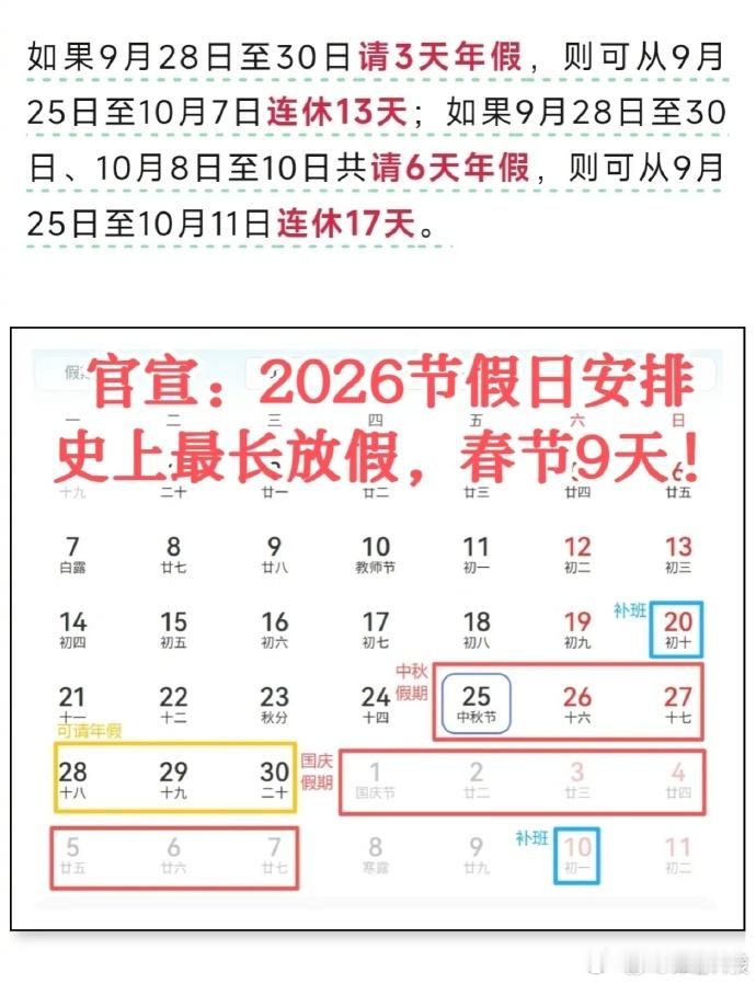 请6休17 ​能请6天假的人，一般也不用上班[流汗] ​​​
