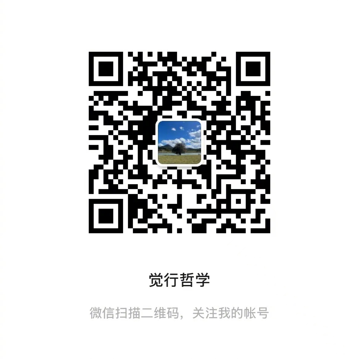 《觉行哲学》微信公众号今天启航，欢迎大家关注。