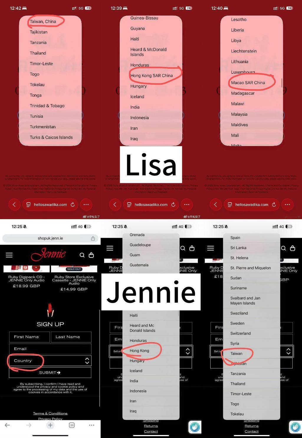 差距来了反正中粉喜欢Lisa很安心啊🤭 