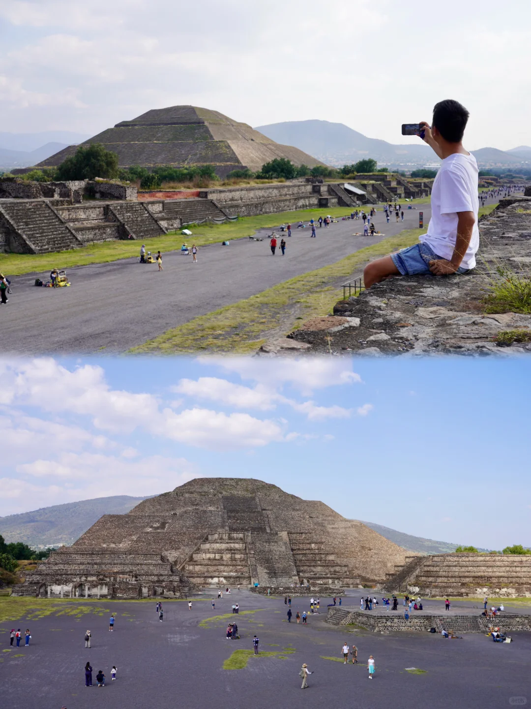 墨西哥特奥蒂瓦坎太阳金字塔，不来后悔！