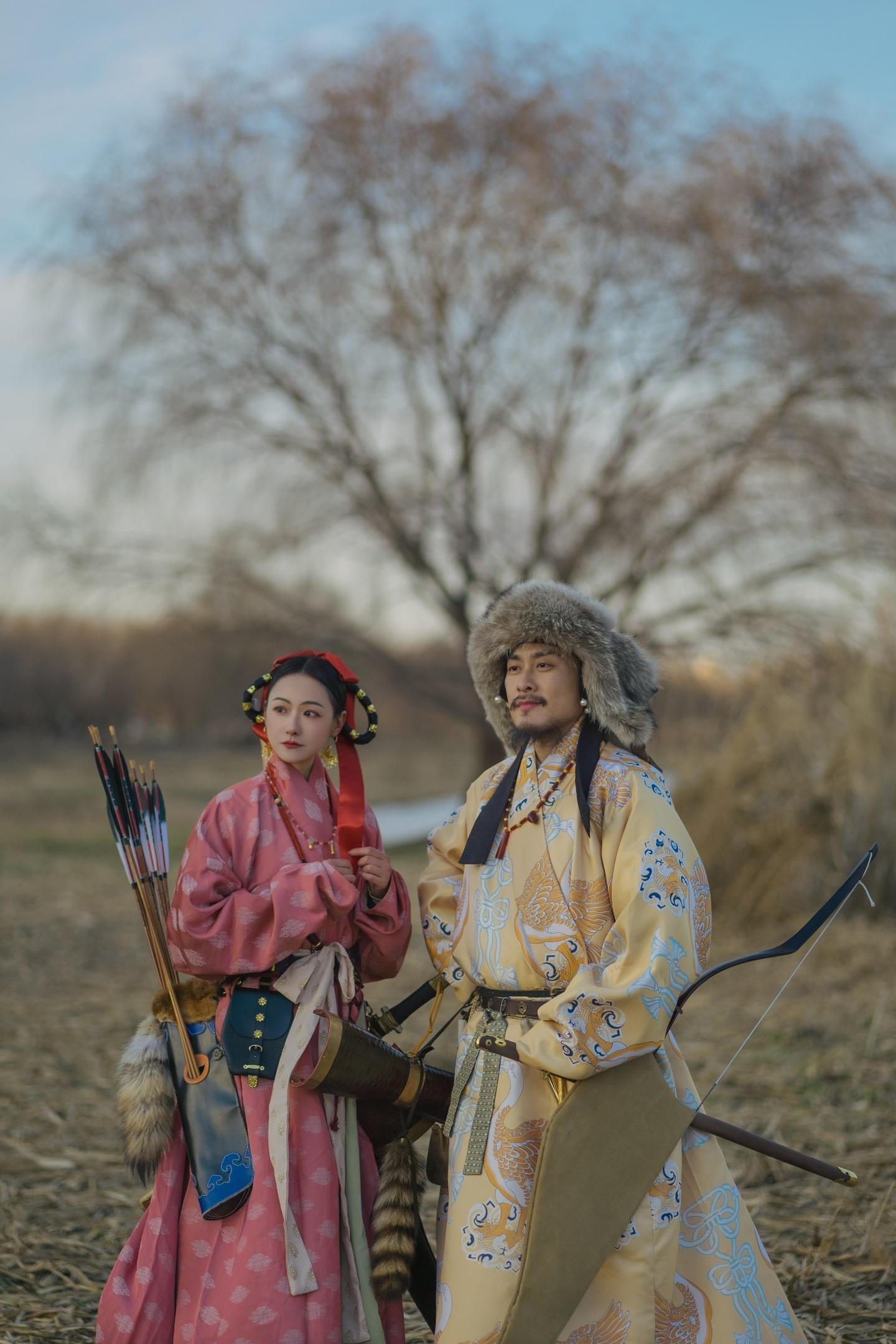 白马青牛，辽河之誓。✨解锁大辽新造型。  ✨契丹，一个中国历史上的北方...