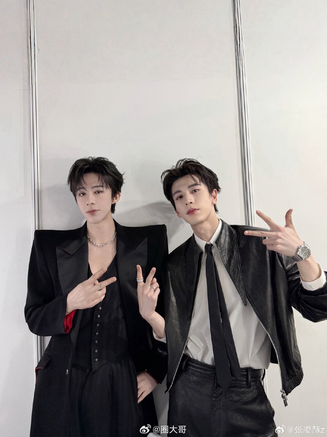 刘宇宁成张凌赫爷爷辈的了咱们这个赫宁cp，有点意思啊！刘宇宁和张凌赫在综艺《开始