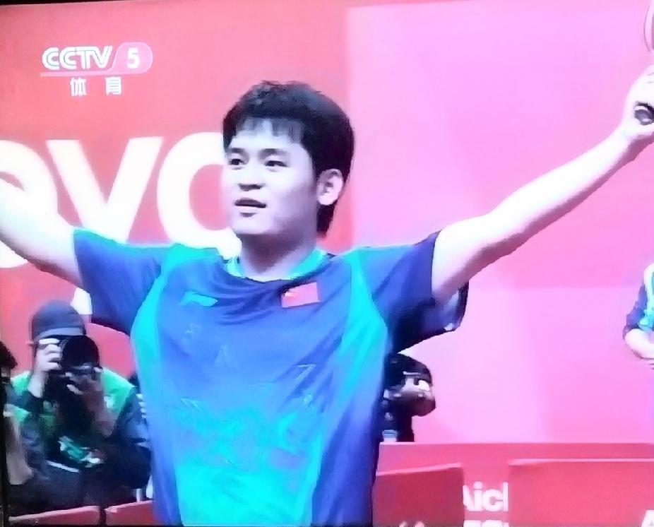 太激动了！名古屋亚运会男双决赛，林诗栋&黄友政4:2拿下张本智和组合！
赢球那一