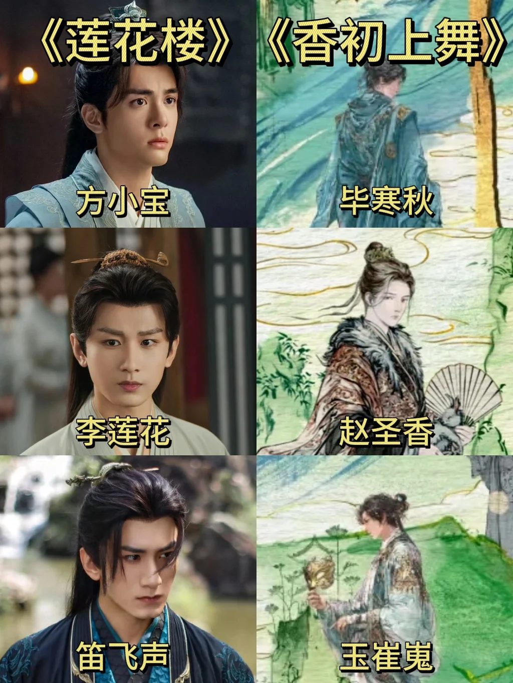 这个居然也影视化了，内娱谁能演圣香？