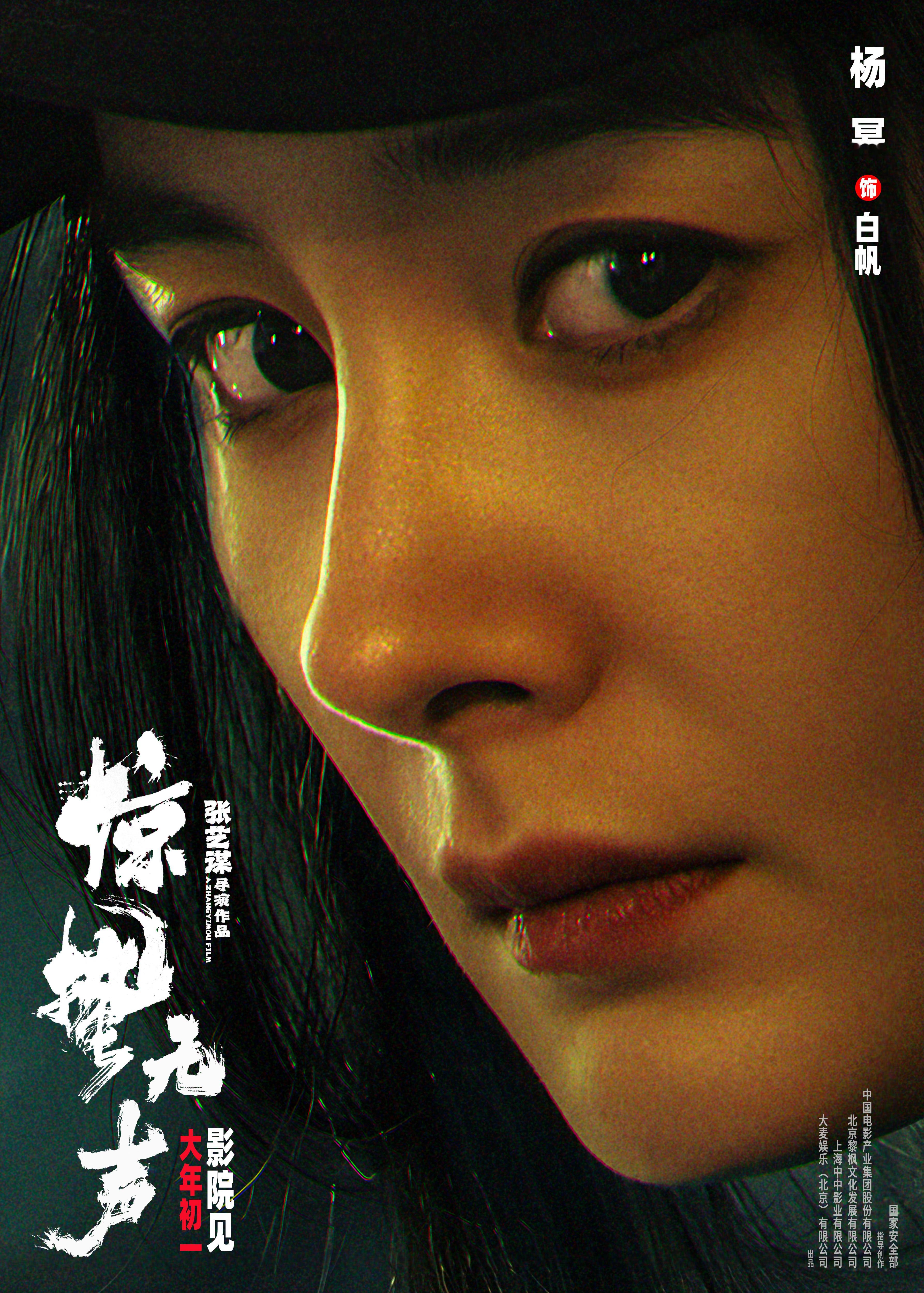 惊蛰无声怼脸海报 家人们！张艺谋导演的当代国家安全题材新片《惊蛰无声》出角色海报