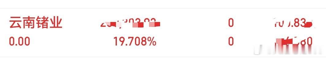 云南锗业，出场，修复太弱了 
