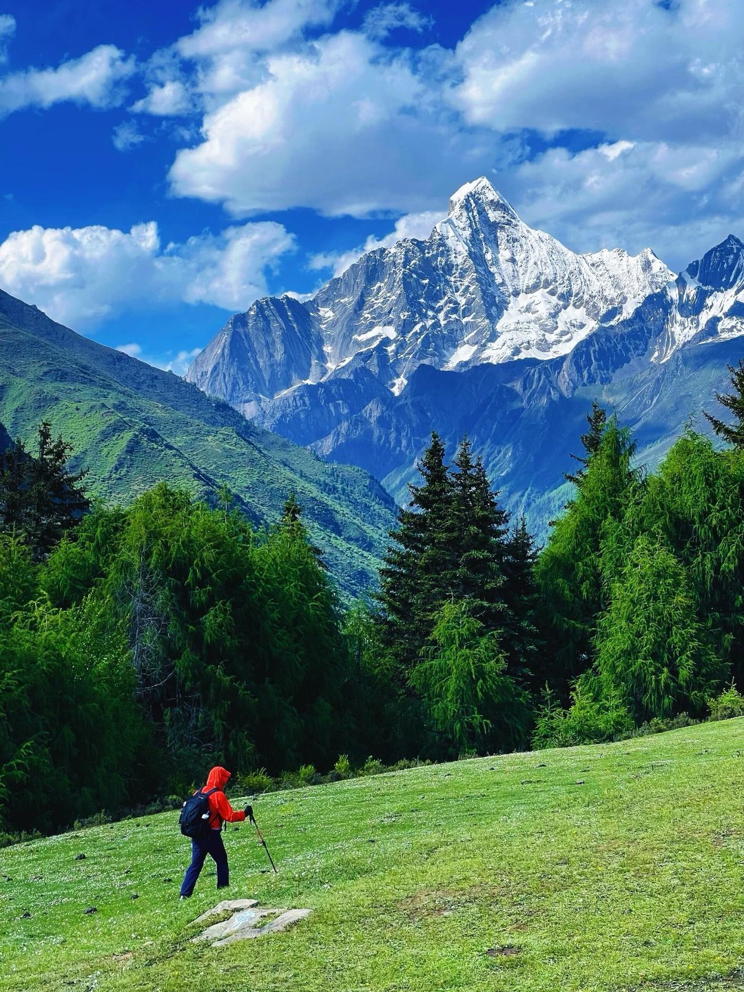 国内旅游⛰四姑娘山长穿毕徒步攻略｜3天44km，穿越东方阿尔卑斯！徒步登山——从
