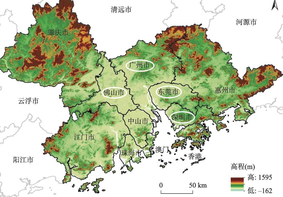 说个冷知识，你把广州、深圳、东莞、佛山这四个珠三角核心的城市绑在一块儿，面积加起