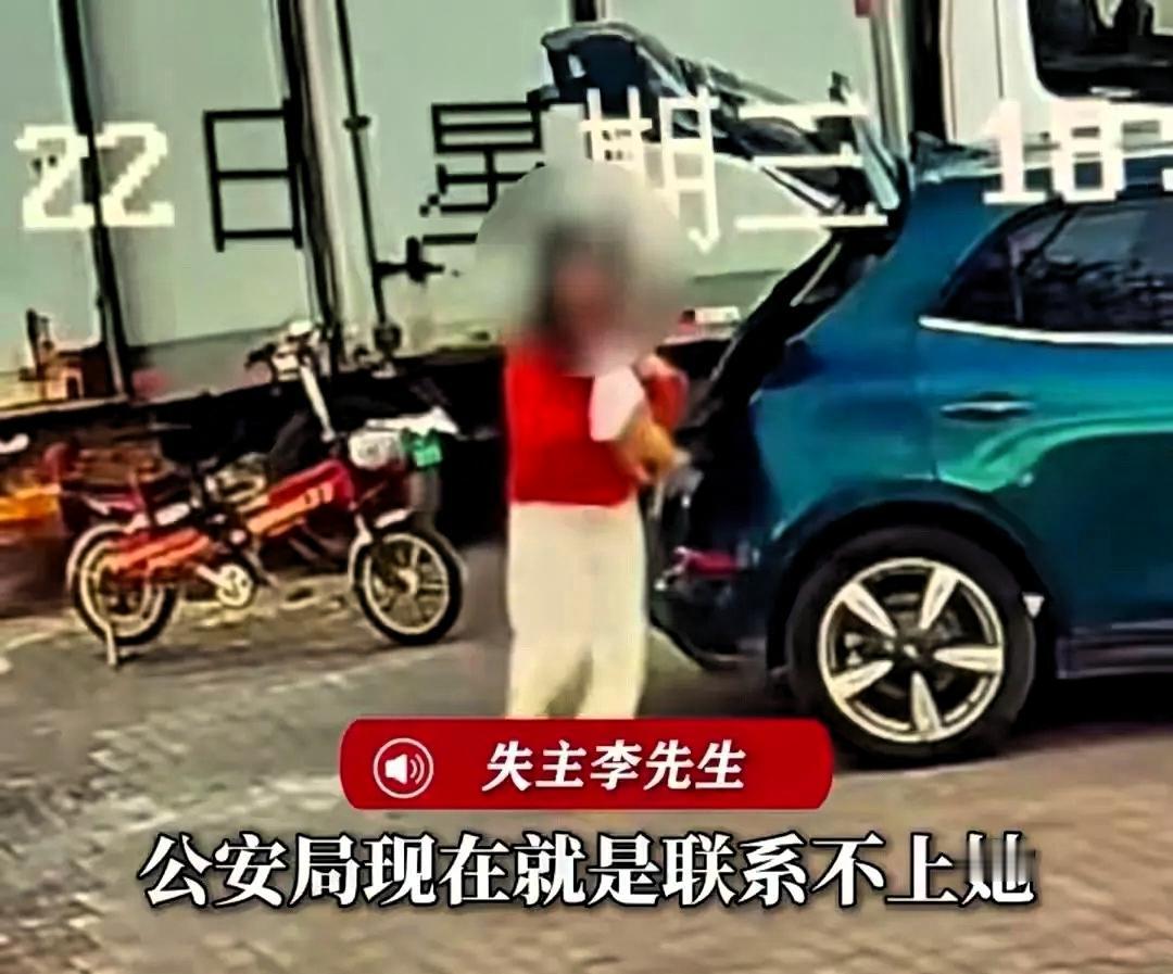 买海鲜逃单，抱走摊主12800的小狗，被报警后拉黑民警！秦皇岛这位红衣女士，真是