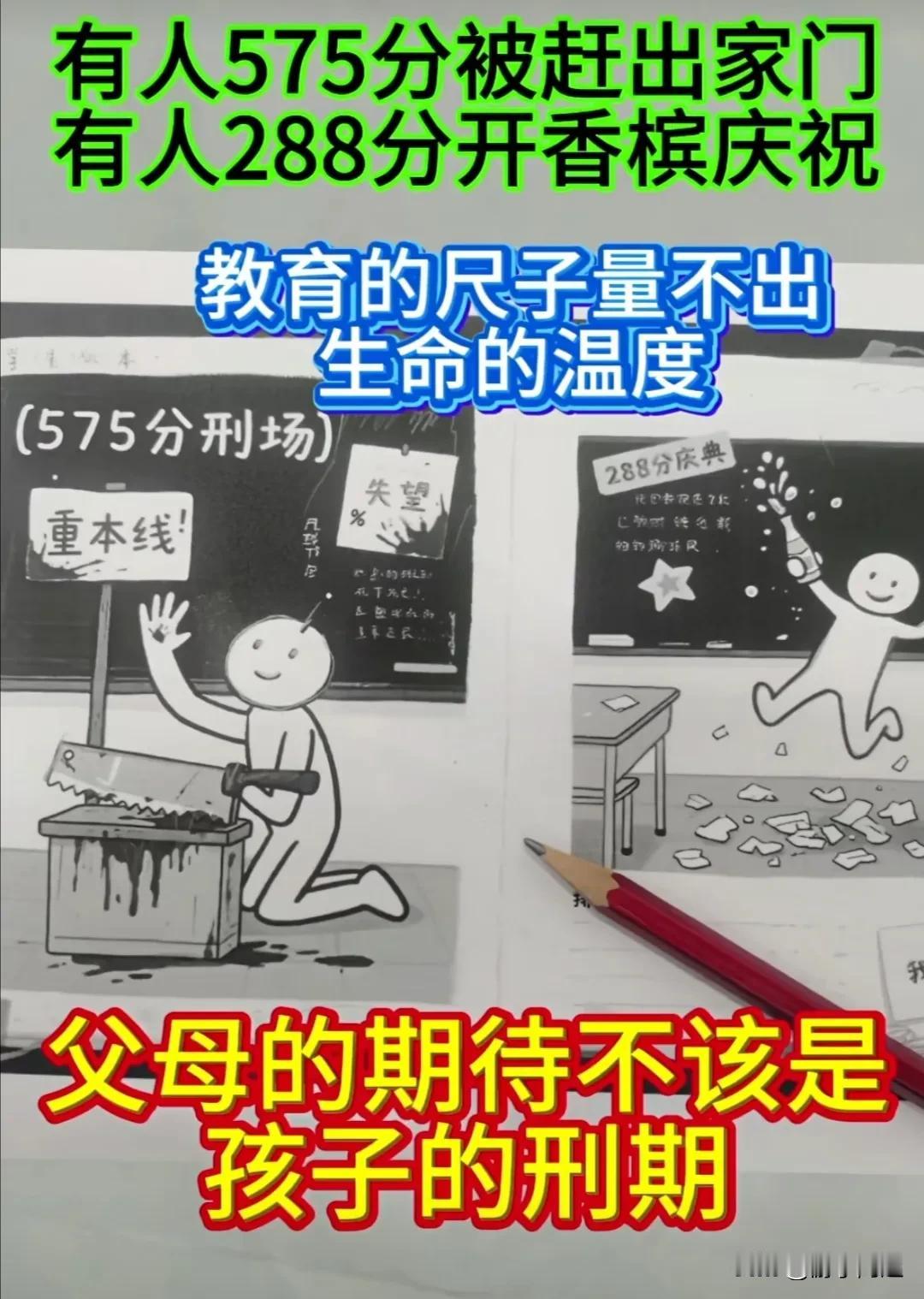 近期“长郡尖子生高考575分”事件刷爆网络，网上一边的倒讨伐孩子的父母。
看了湖
