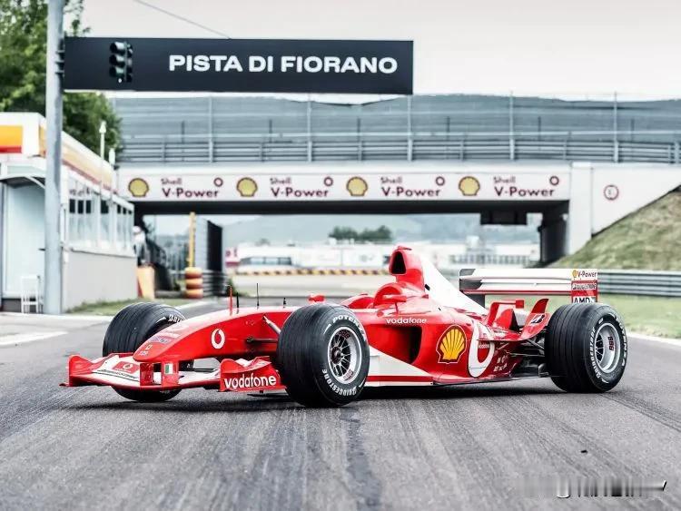 车神舒马赫的座驾Ferrari F2003 GA，价值一亿人民币！这应该是世界上