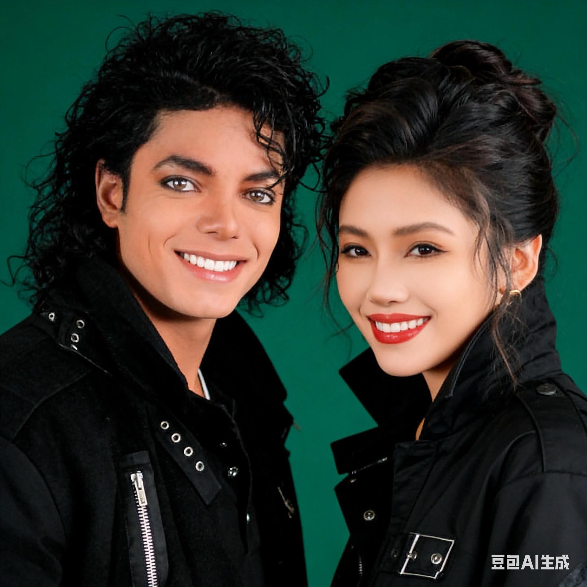 感谢豆包帮我完成了我人生的三大偶像合影。