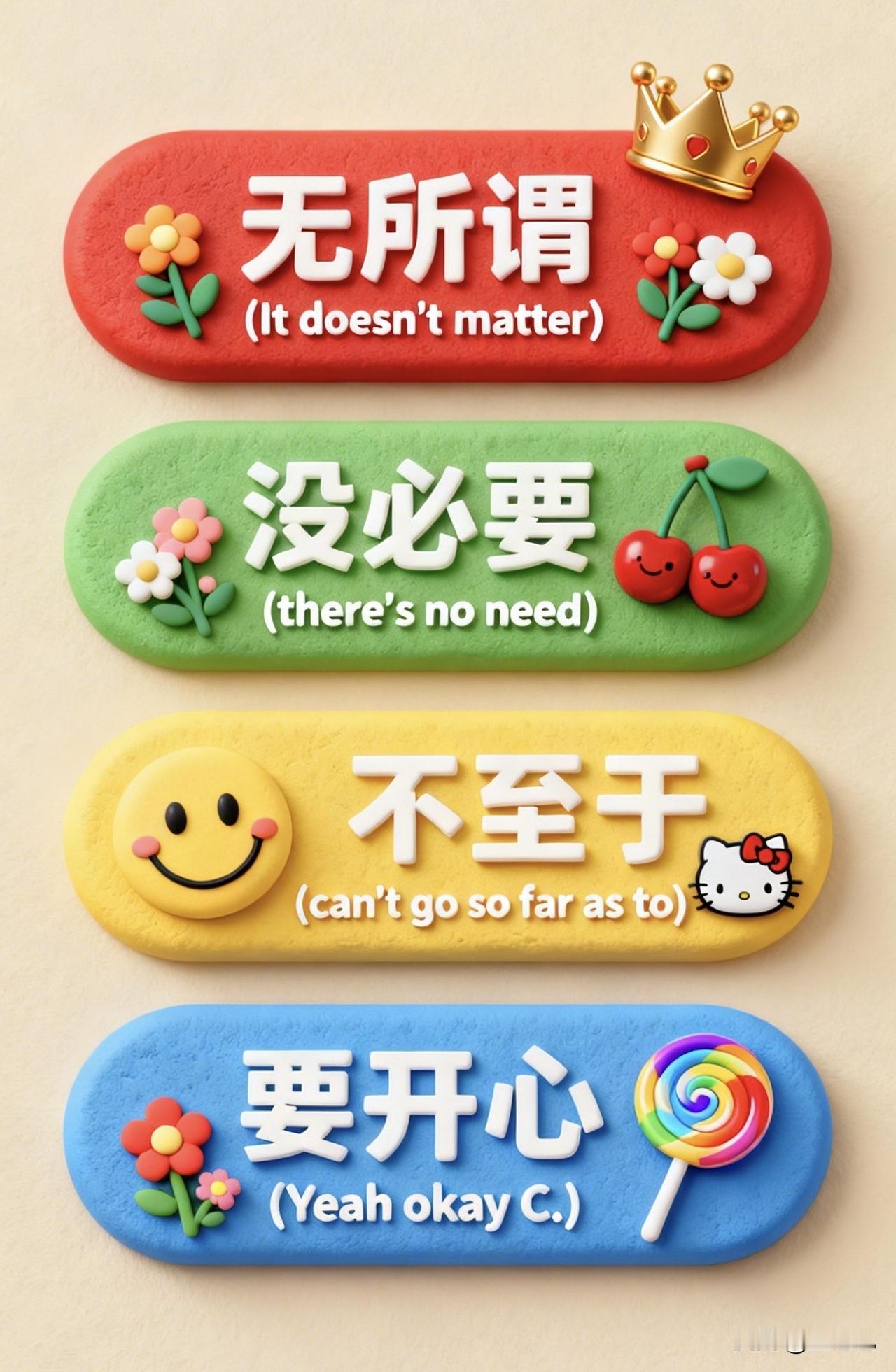 来个睡前助眠~
三句话戳破“精神内耗”！🤡

1. “除了生死，大多痛苦是情绪