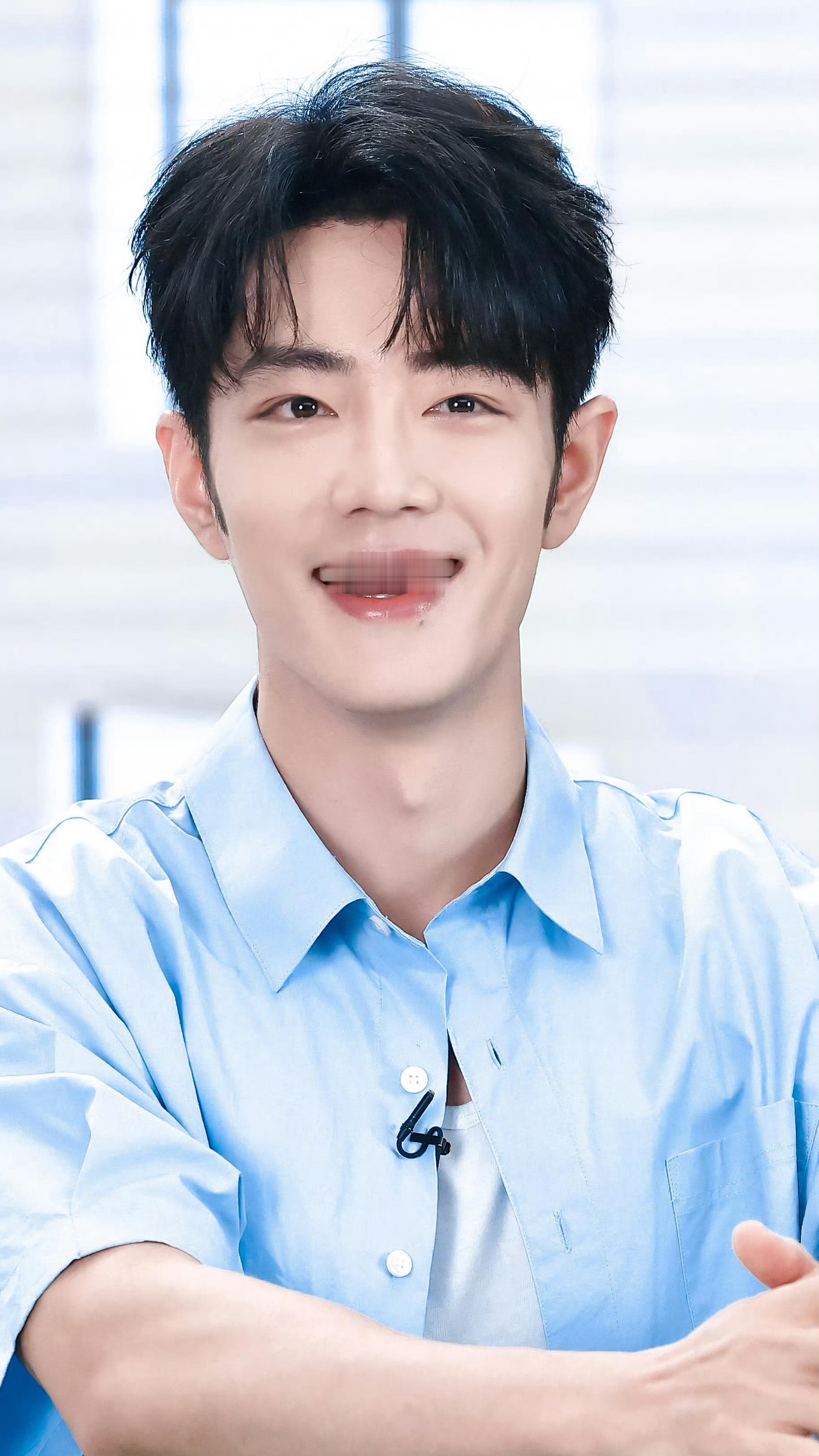 蓝衬衣战，好清新好帅气！超养眼！ 