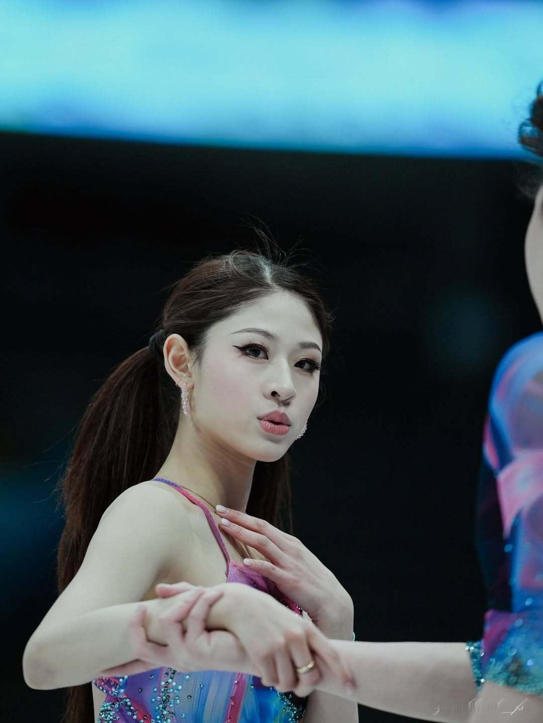 肖紫兮 Yana给小寿星兮兮的生贺图🎂✨拍摄自2026四大洲锦标赛韵律舞合乐练