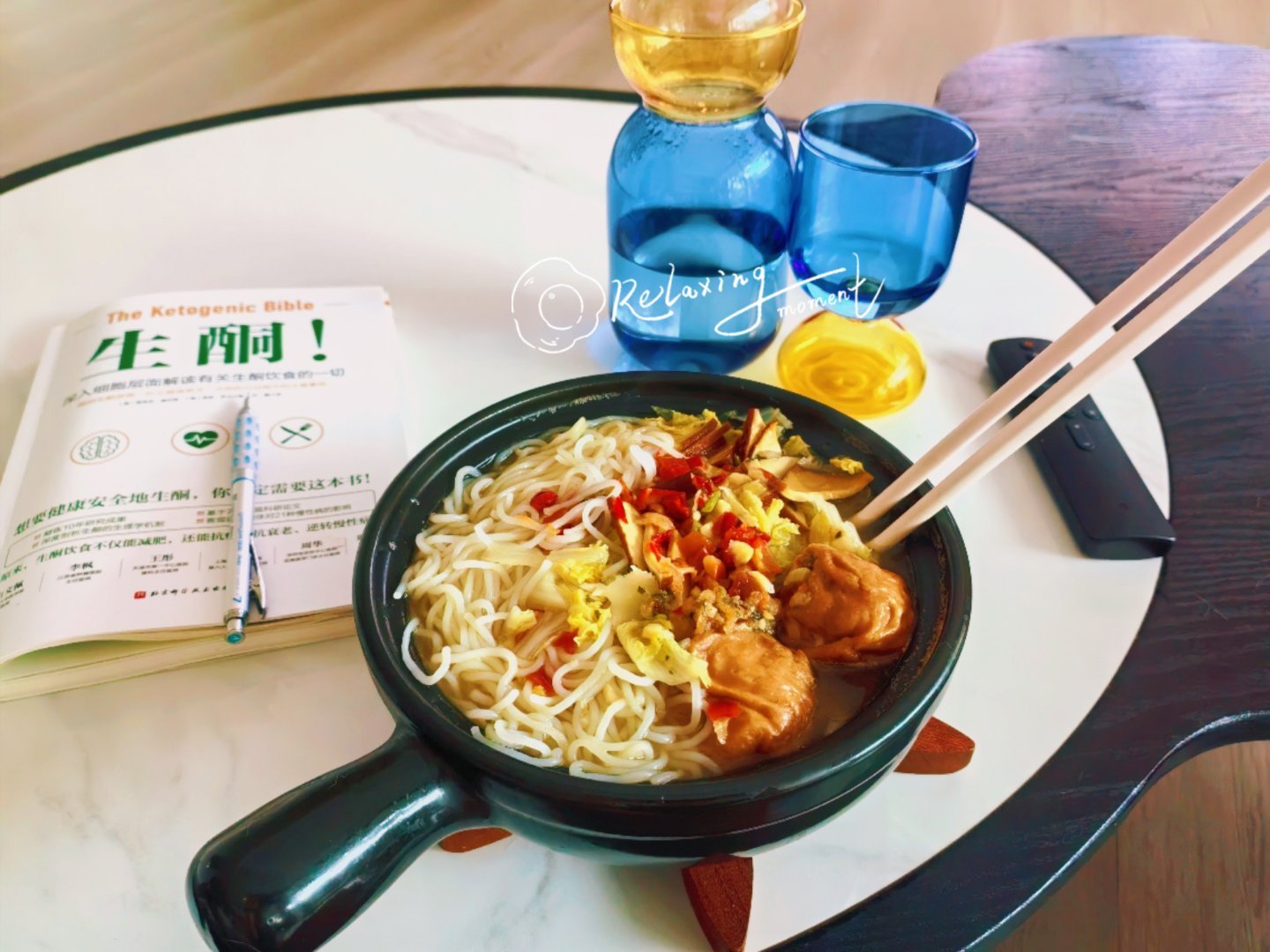 生活手记 台风天煲个魔芋粉肉丸汤🌀 