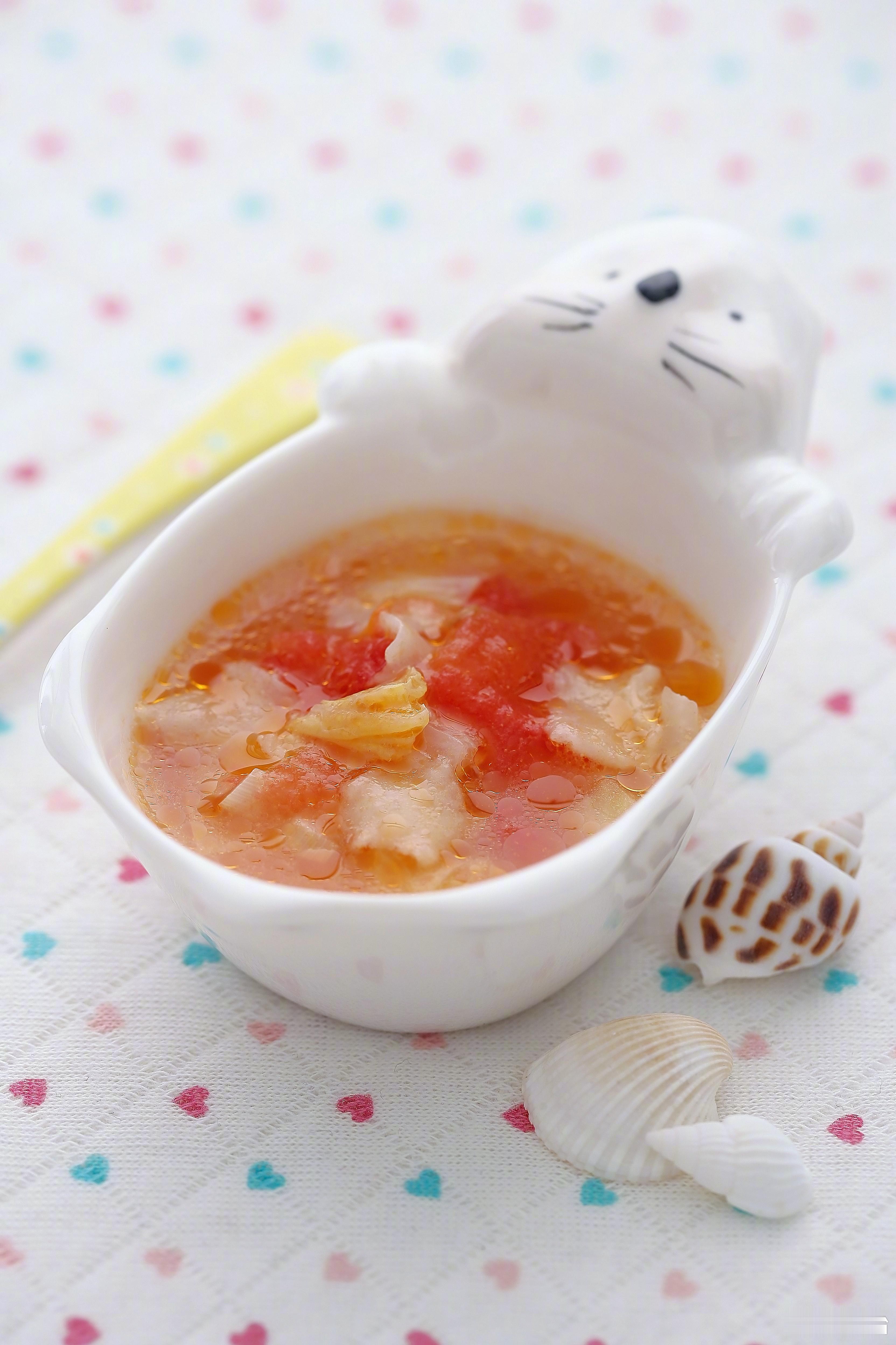 文怡周一早餐 【西红柿土豆小面片】可以当小宝宝的辅食，大人吃可以在出锅之后加一点