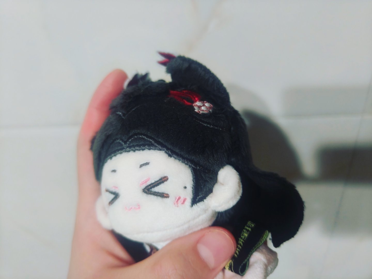 好细节的娃娃，脸颊边边的小痣也有！小狐狸好可爱！！鞠婧祎 ​​​