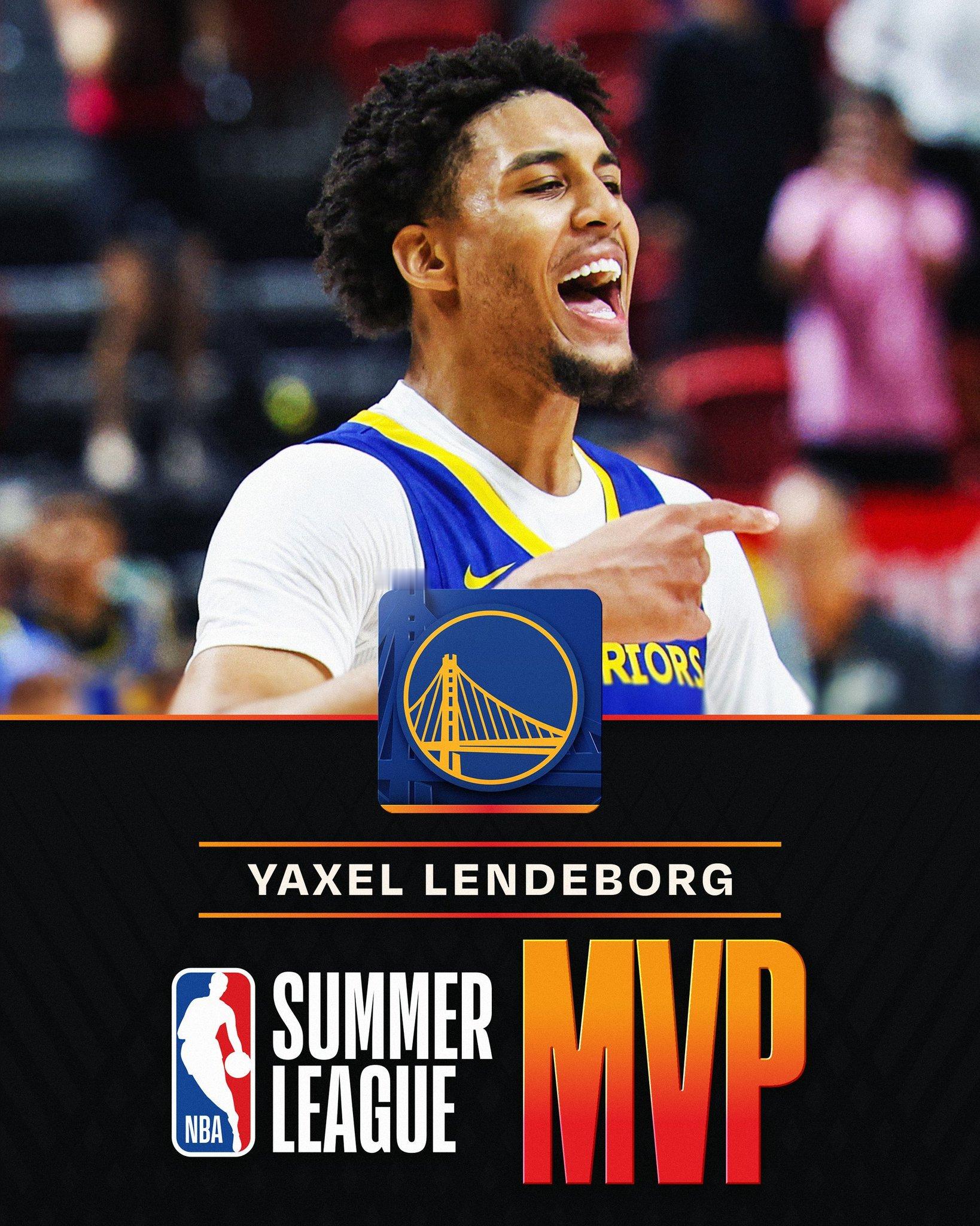 夏季联赛MVP:伦德博格。伦德博格也成为双料MVP（夏联决赛MVP+夏联MVP）