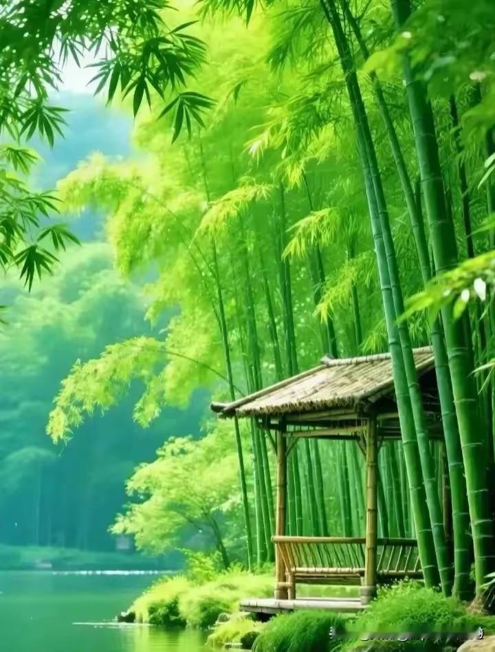 山野人家
烟波绕岫半丘田，
茅舍相依两座山。
朝牧闲云鸡犬闹，
夜枕清书星月眠。