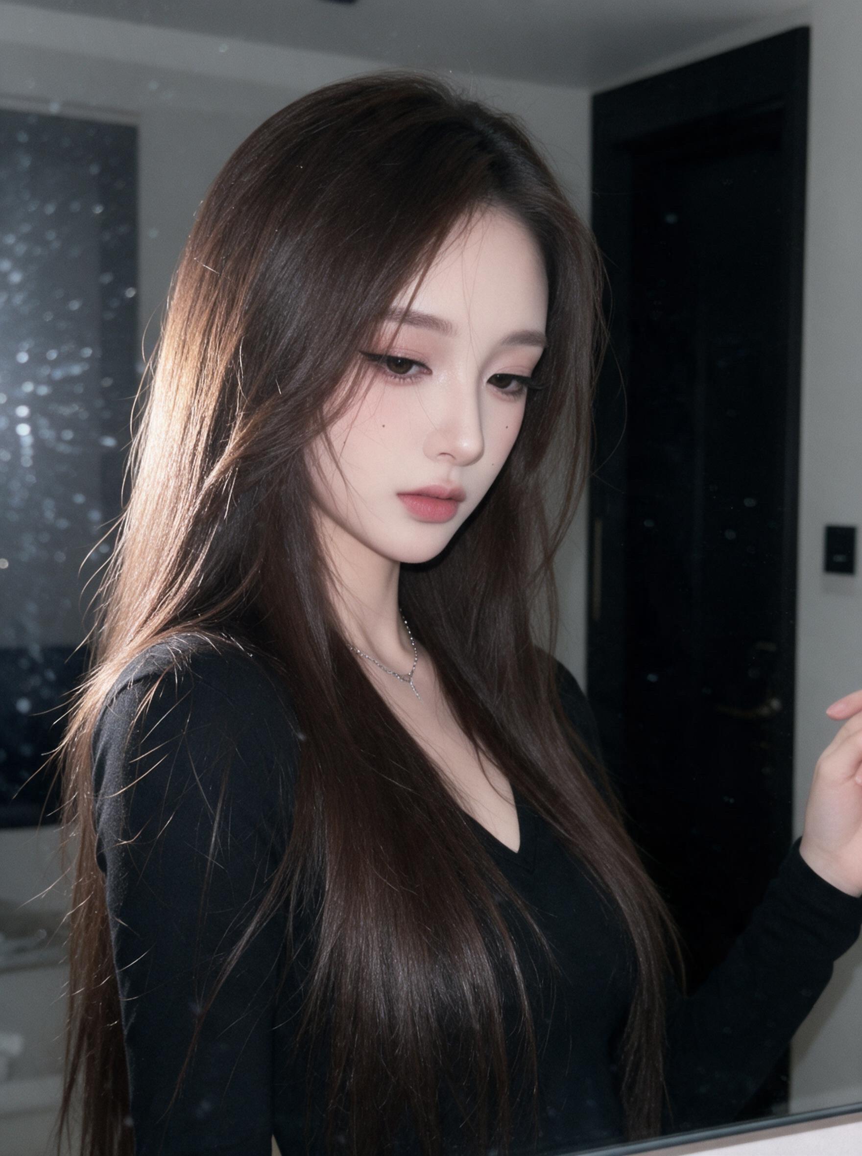 浅发色清冷感写真 今日氛围感女主 情绪纯欲风 处女座情绪片 低像素的高级感