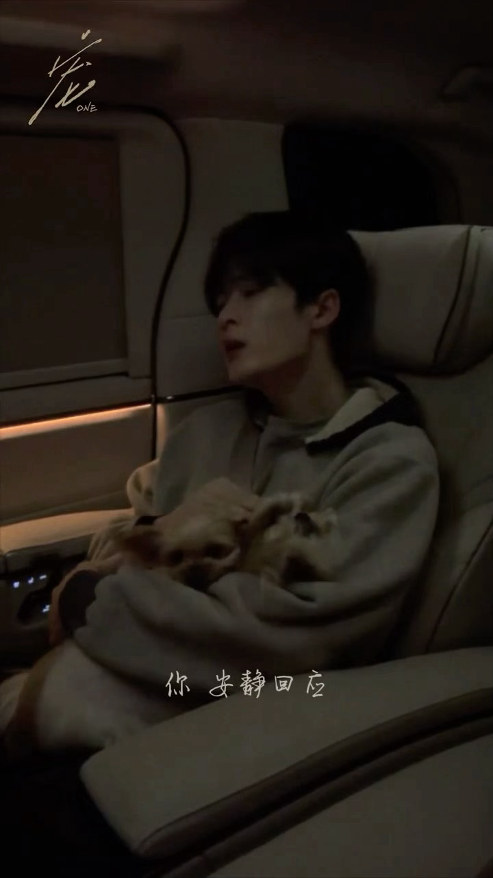 此刻，想当檀健次的狗都心情又到达了顶峰…檀小呆檀力球就这样趴在老公怀里被老公轻轻