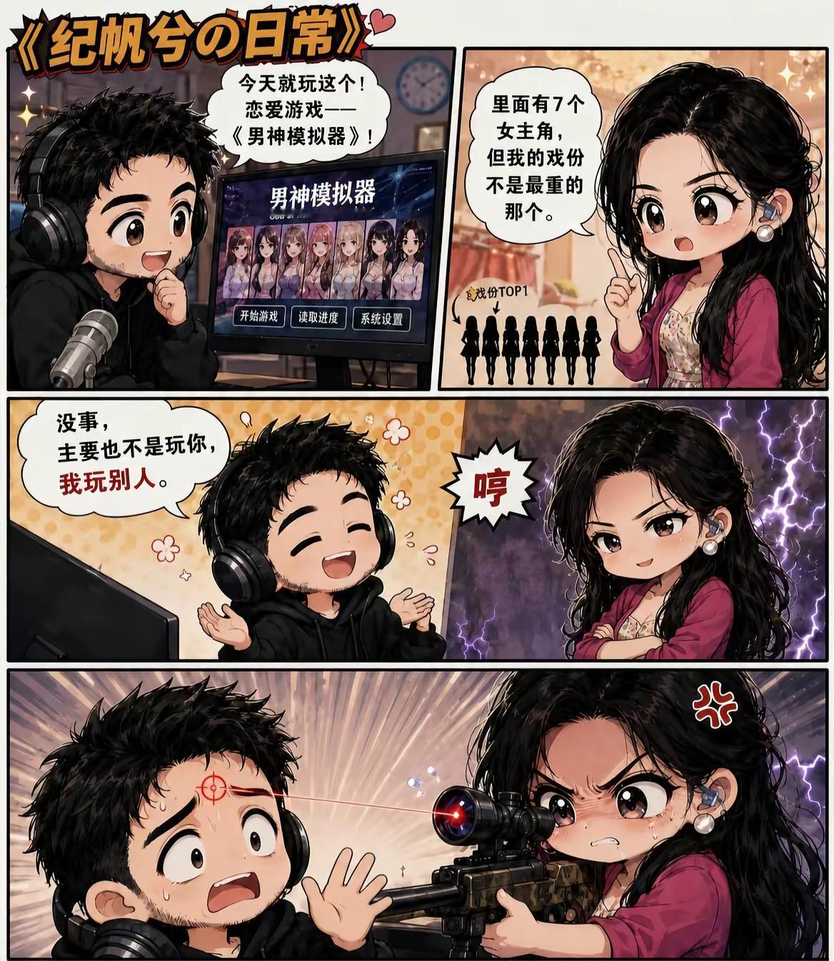 《纪帆兮の日常》哈 哈哈哈哈哈哈哈 @曲岑兮 @蒋一帆🐵  蒋一帆 曲岑兮 纪