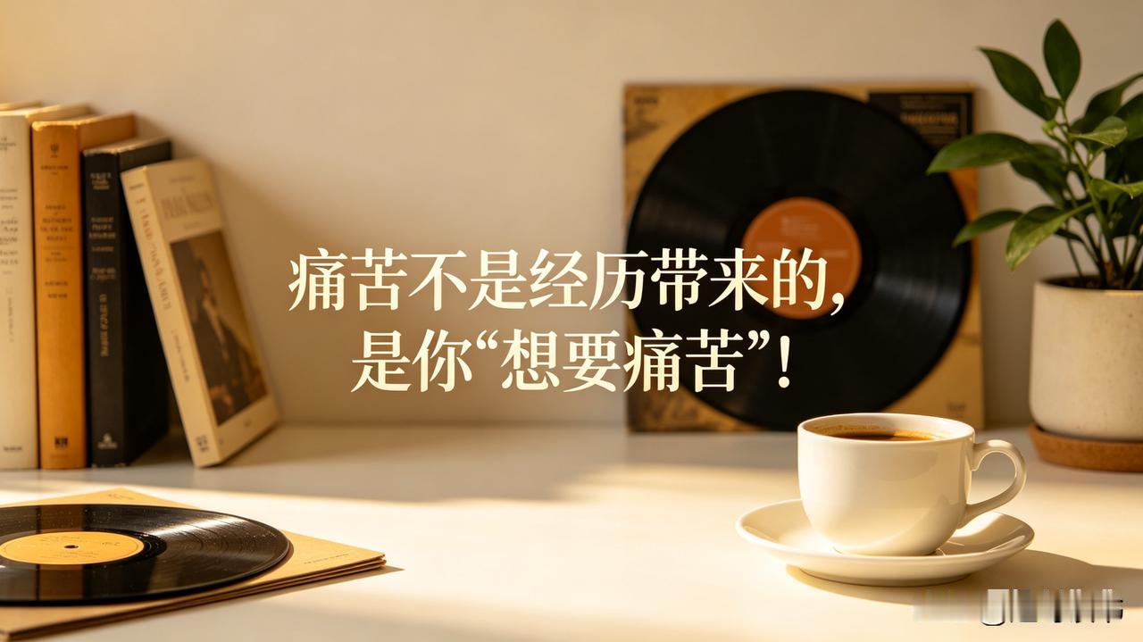 痛苦不是经历带来的，是你“想要痛苦”！

今天继续给你分享《被讨厌的勇气》。想象
