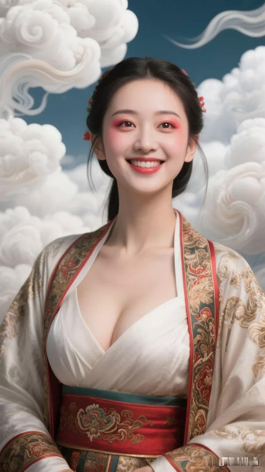 夏日生活打卡季张立启原创书画AI作品古仕女发髻集锦首发第472期集锦首发6月·每
