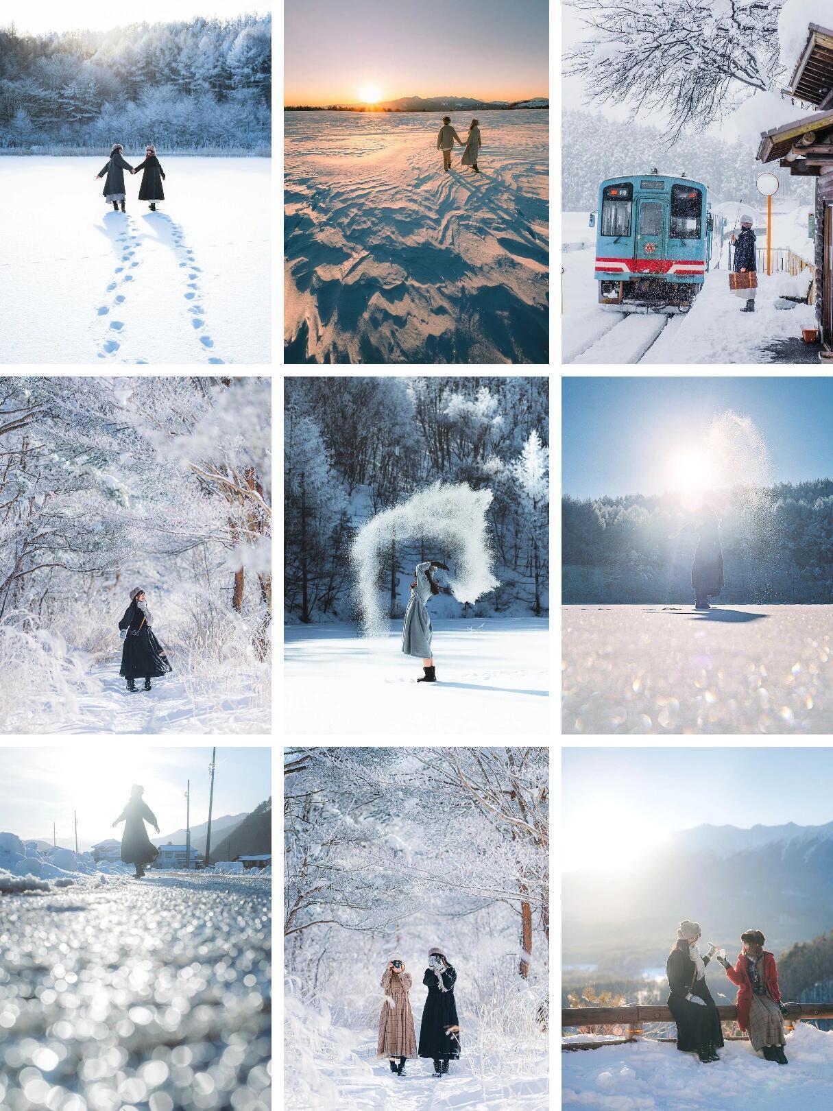 真诚式旅游的风又刮到尔滨了 冬天的雪景和人物是许多摄影师喜欢捕捉的主题之一。这里