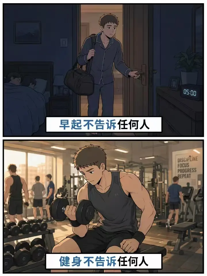 漫画治愈漫画人生感悟