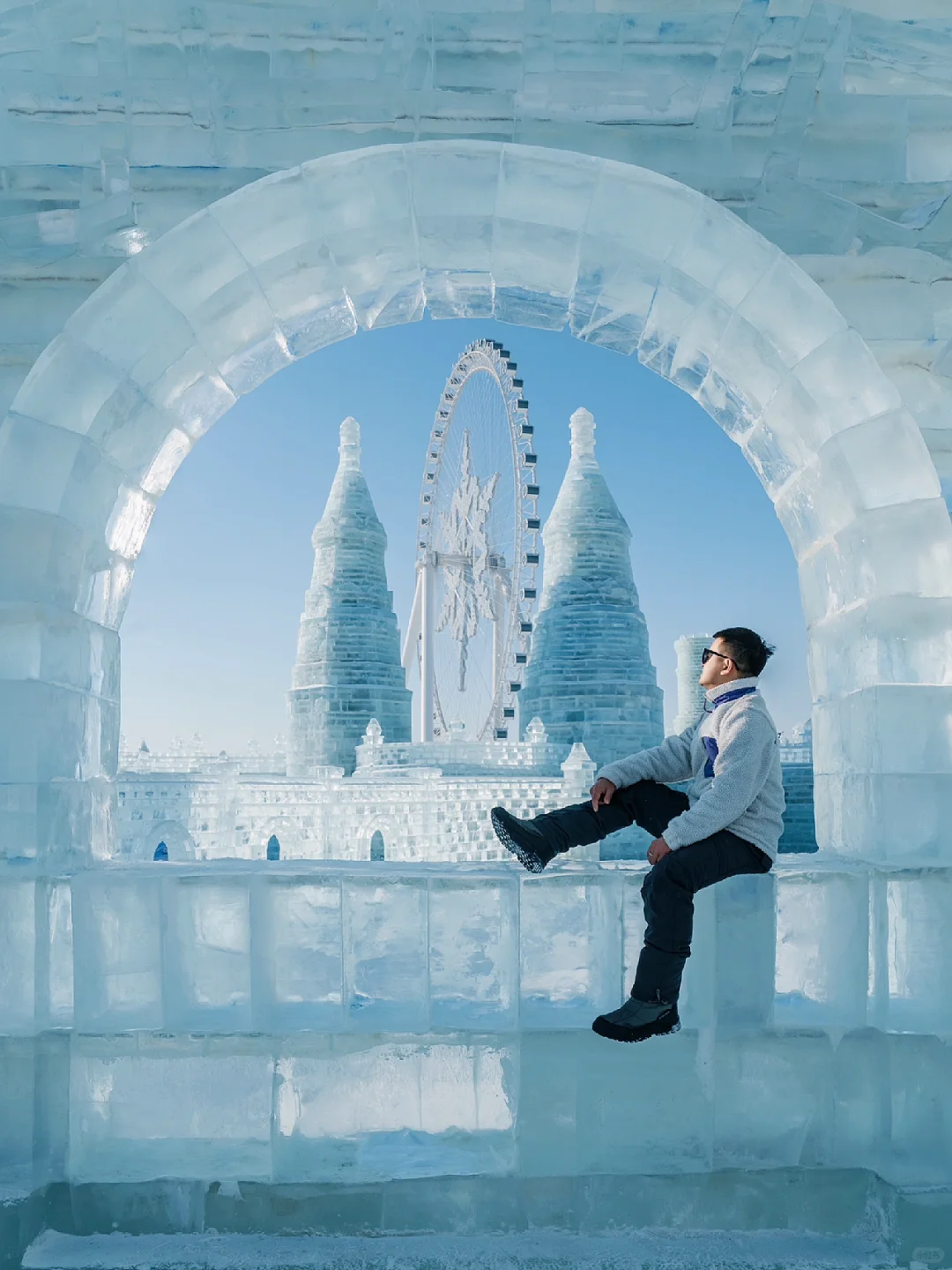 信我‼️ 这样拍的冰雪大世界分分钟刷爆pyq