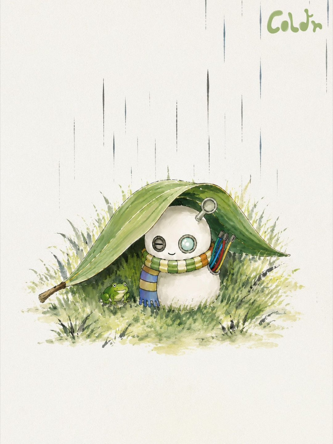 蔡徐坤 coldy粽子 Coldy实物萌得犯规，三角小饭团造型一出场，直接拿下端