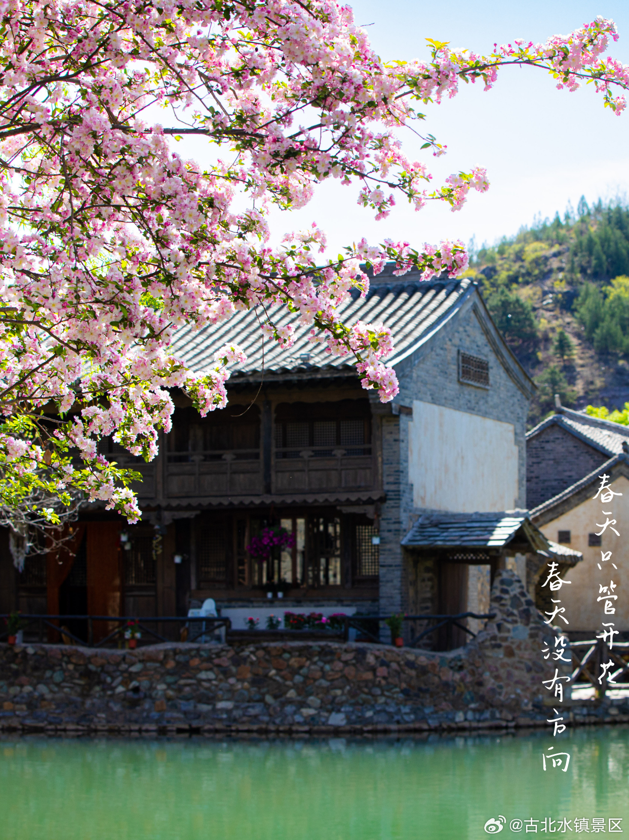 日子不会永远晴朗，但阳光可以住在心里早安，宝子们～#古北水镇# #司马台长城# 