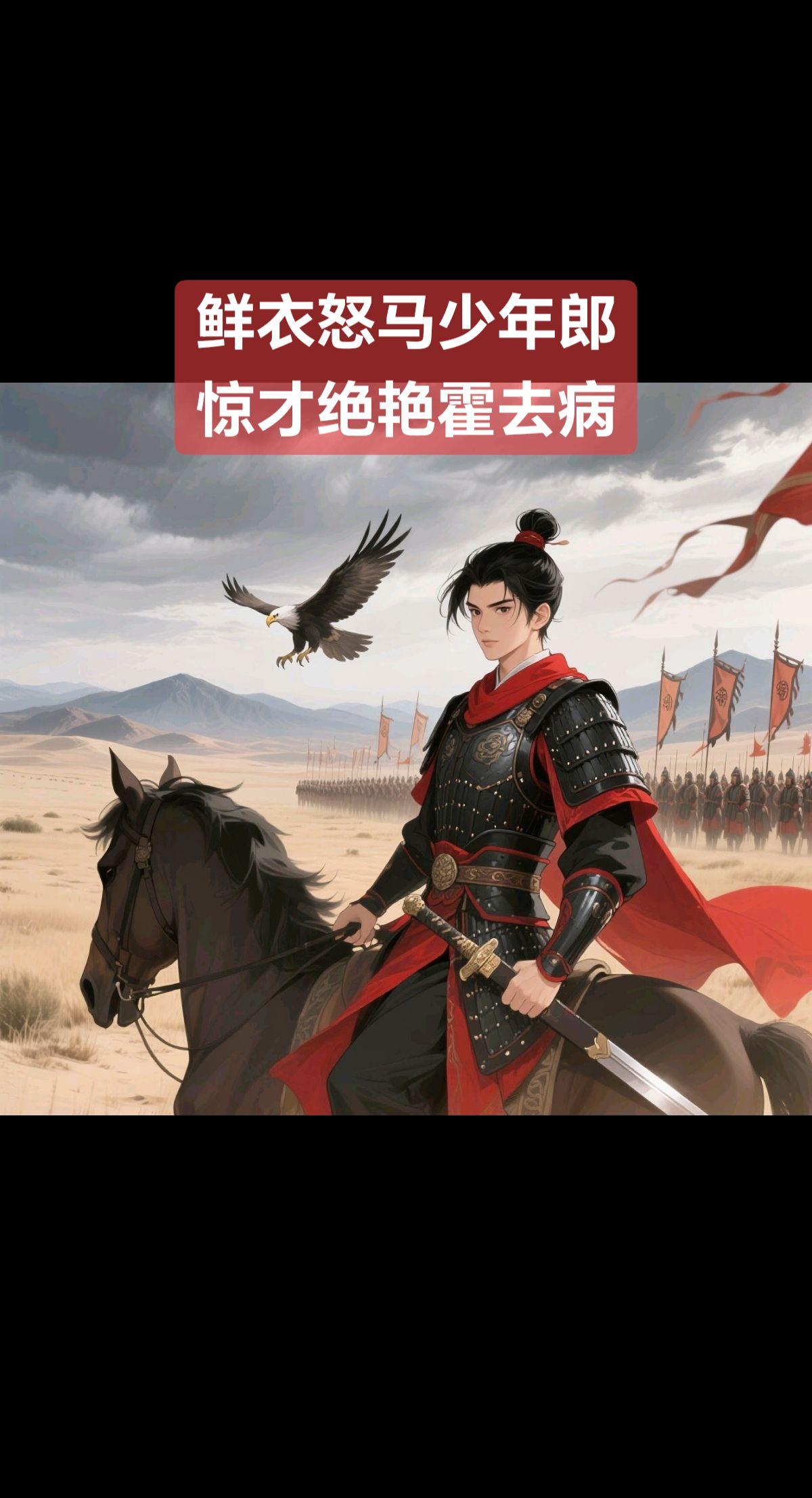 闪电鼻祖霍去病。霍去病17岁首战功冠全军，封冠军侯；19岁打穿河西走廊...