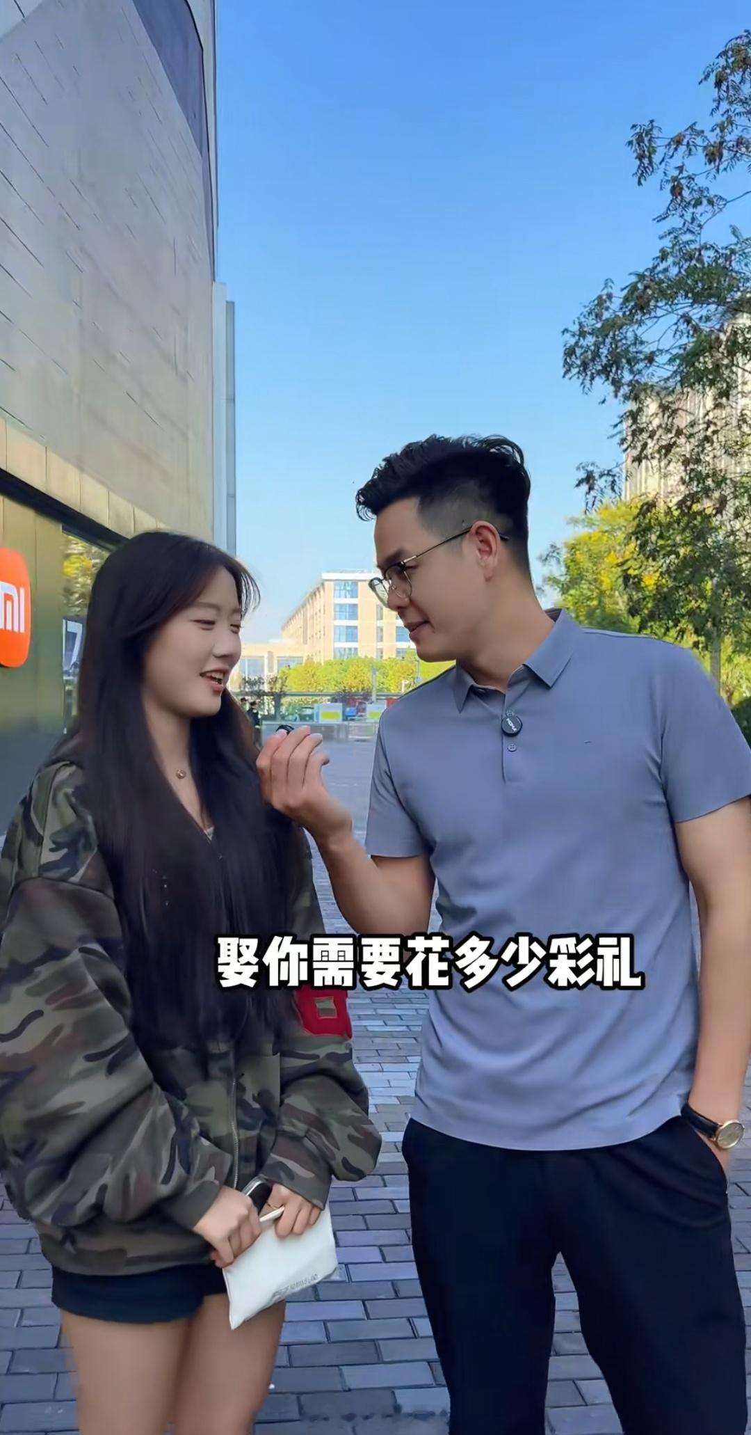 现在卖二手车的太会玩了，前脚采访女生彩礼多少钱，后脚就给男生推荐可以买到什么车[