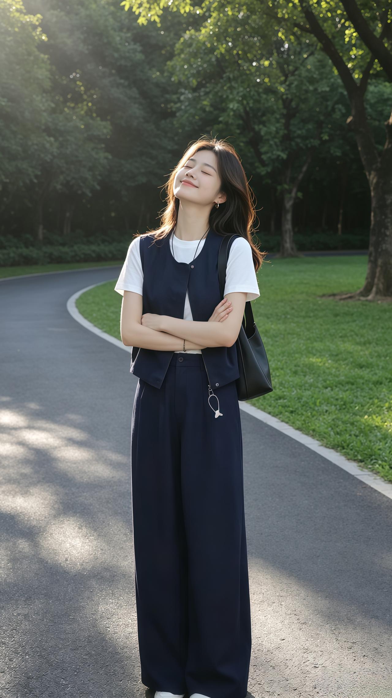 自由松弛感穿搭 韩系慵懒休闲套装 穿搭 夏季穿搭 ootd穿搭