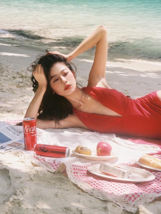 在夏日热烈的海边🔴