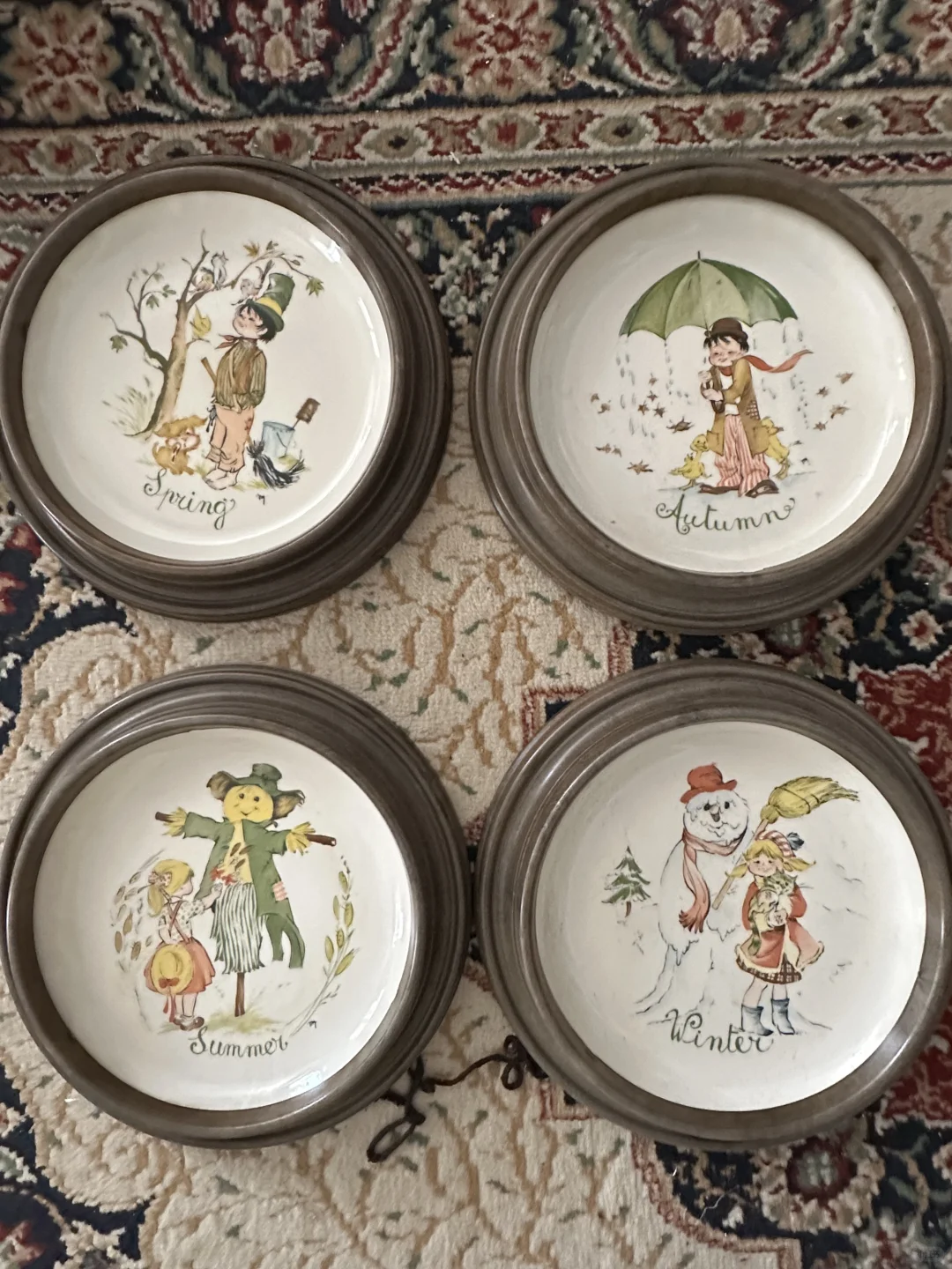 德国四季瓷盘 直径30cm