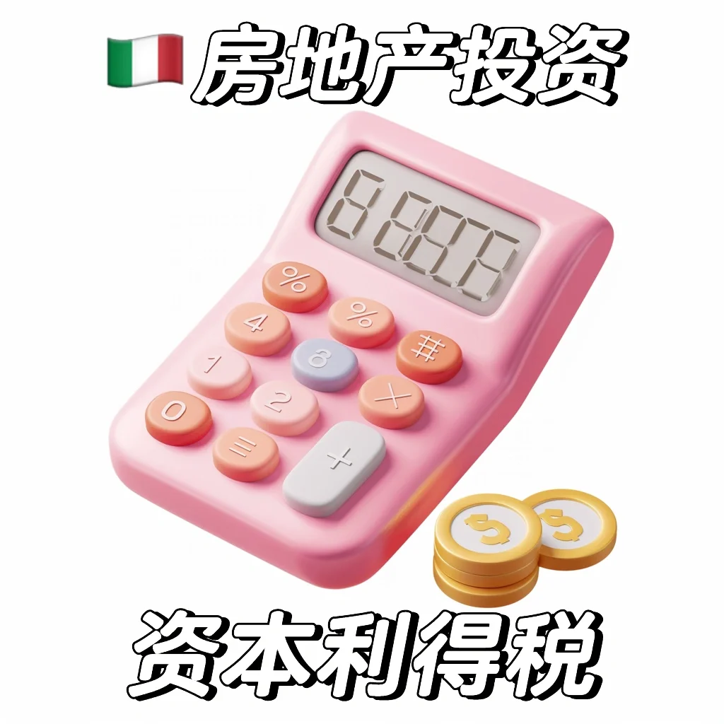🇮🇹 意大利房地产投资：资本利得税