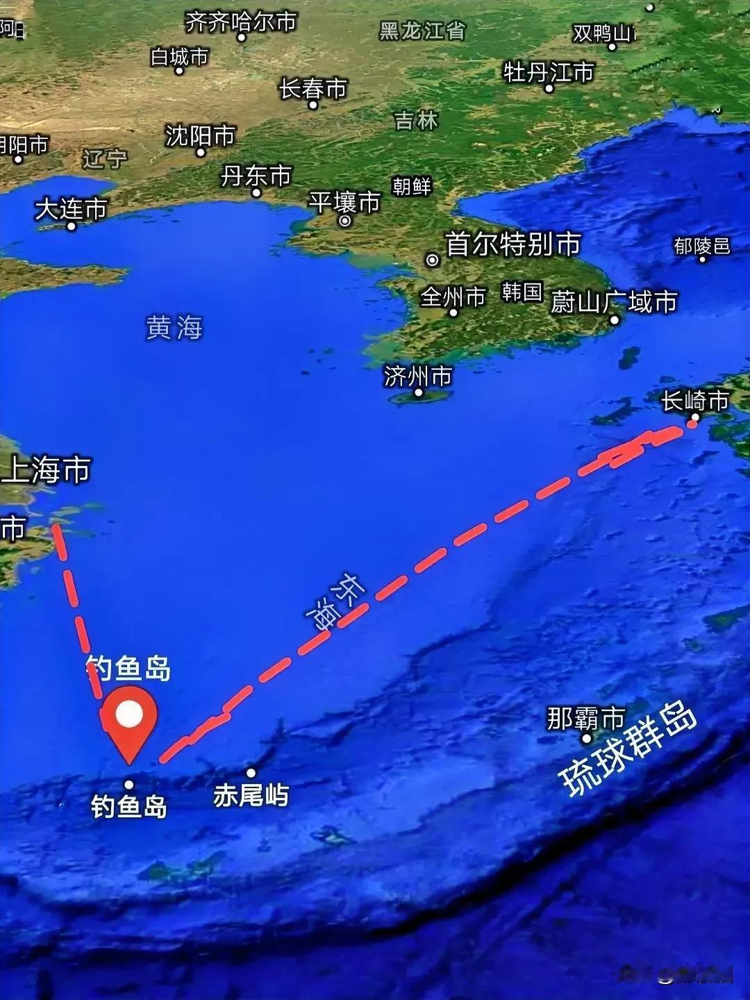 钓鱼岛，自古以来就是我国的领土，位于台湾岛东北部，距离冲绳约360公里，距离与那