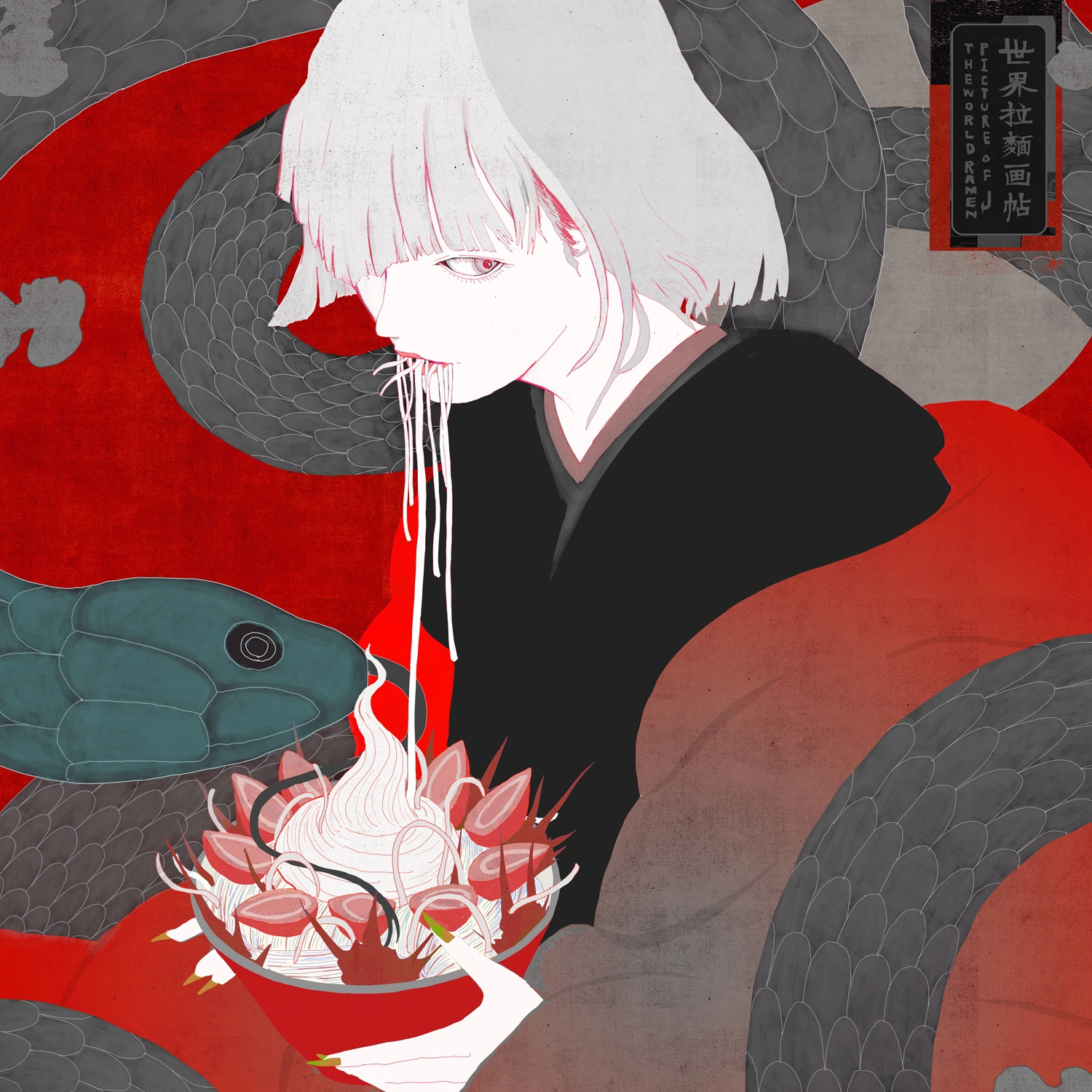盛夏壁纸大放送动漫仲夏狂欢季西方科幻与日式美学的碰撞🤩‼️插画师Kotaro 