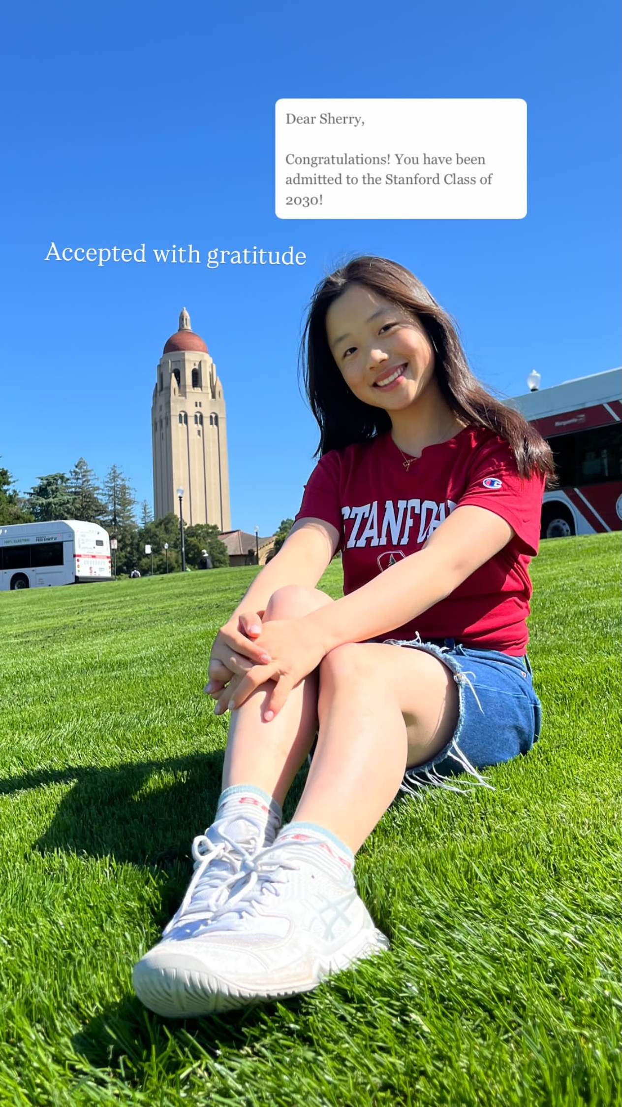 张雪阳 Sherry好厉害，斯坦福大学录取 