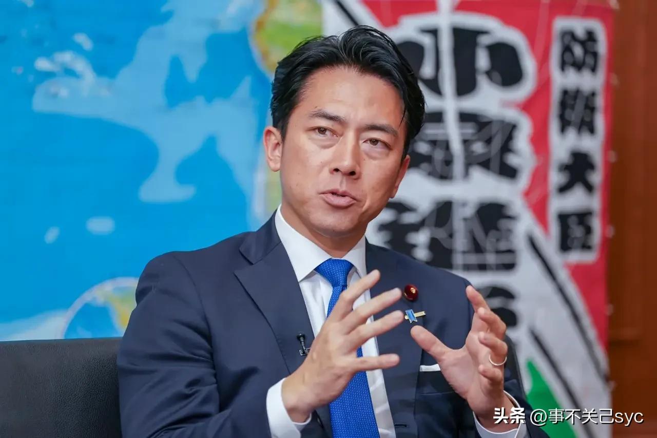 新加坡联合早报6月17日报道：“日本防长小泉进次郎6月17日公开质疑中国公布的国