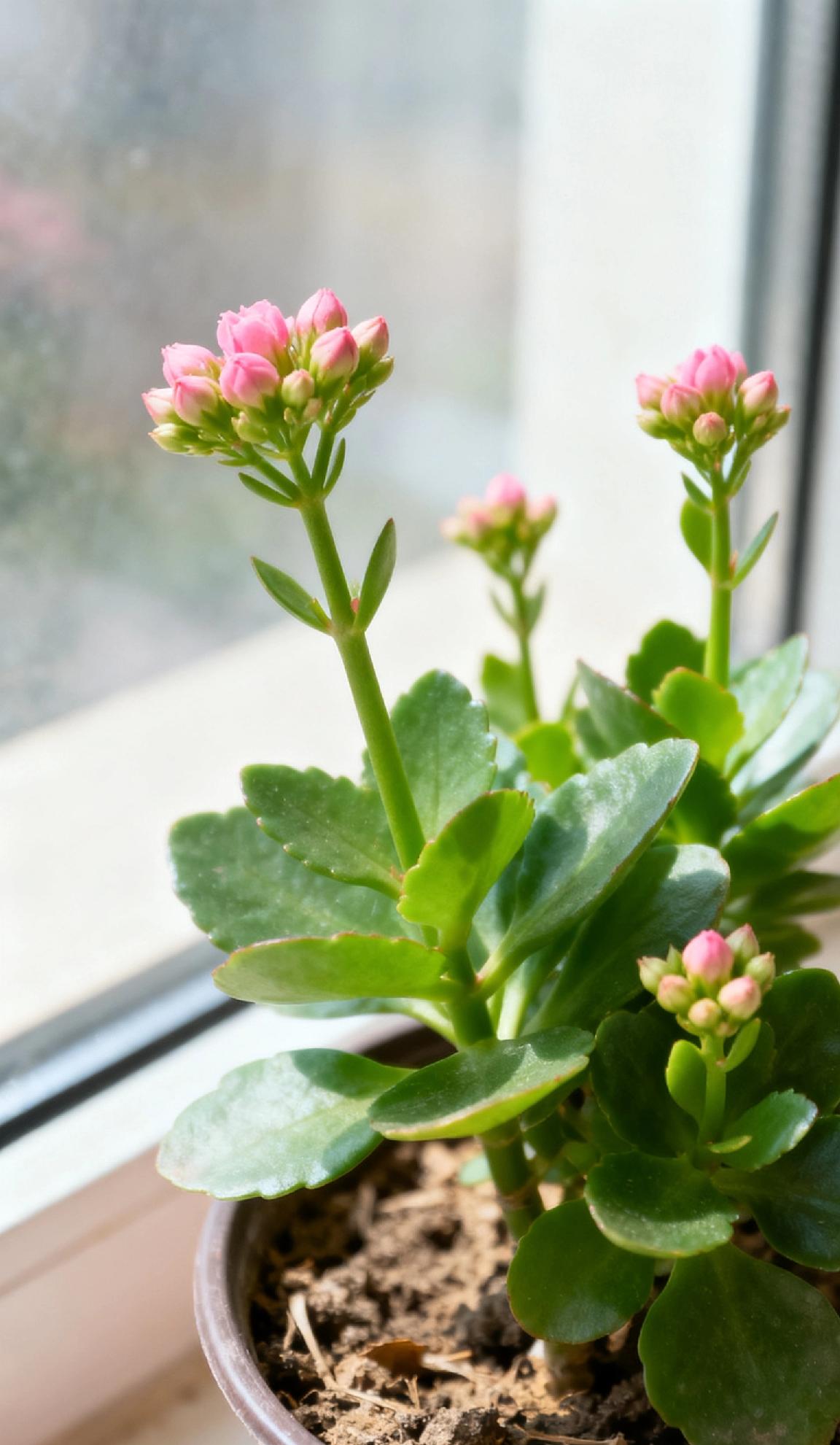 大家养护的长寿花都长得怎么样呢?长寿花真是懒人养花首选，好养活花期还长，晒足散射