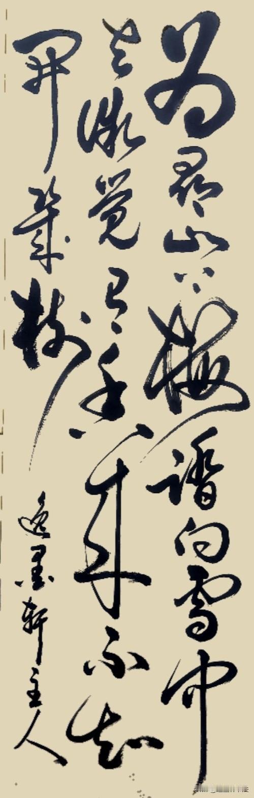 为寻山下梅
踏向雪中去
微觉有香来
不知开几树