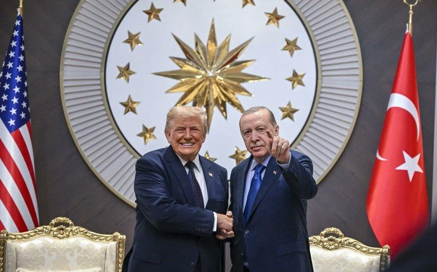 土耳其总统埃尔多安：我相信，我们与美国总统唐纳德·特朗普进行的建设性和富有成效的