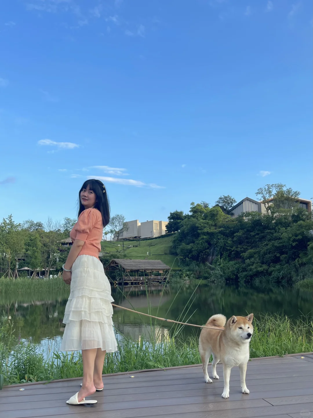 今天成都终于天蓝了。